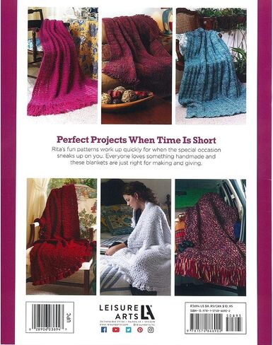 Crochet 48-Hour Afghans-12 Beautiful Designs Easy Enough to be Completed in only 48 Hours in Saudi Arabia