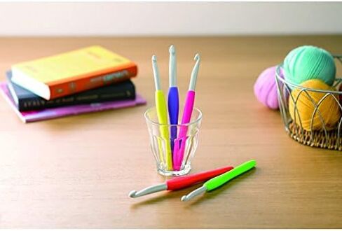 Clover 1055/L Amour Crochet Hook, Size L/8.0mm in Saudi Arabia