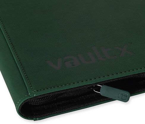 Vault X Premium Exo-Tec Zip Binder 9 جيوب، 20 صفحة مزدوجة الجوانب، 360 فتحة تحميل جانبية للوحة، أو تجميعها أو ألعاب بطاقات التداول، ألبوم مجلد الحماية in Kuwait