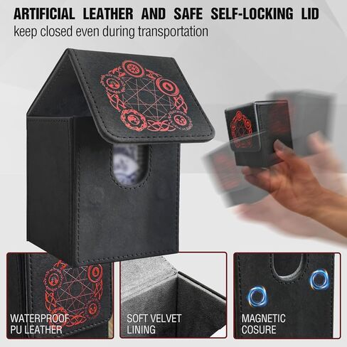 Card Deck Box for MTG Cards, 200 Storage for TCG/MTG Card, Premium Collectible MTG Deck Box (deck box only) in Saudi Arabia