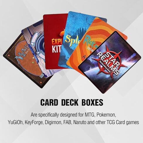 Card Deck Box for MTG Cards, 200 Storage for TCG/MTG Card, Premium Collectible MTG Deck Box (deck box only) in Saudi Arabia