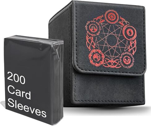 Card Deck Box for MTG Cards, 200 Storage for TCG/MTG Card, Premium Collectible MTG Deck Box (deck box only) in Saudi Arabia