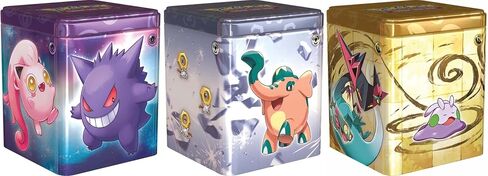 POKEMON TCG: 2024 Q1 STACKING TIN (RANDOM TIN) in Saudi Arabia