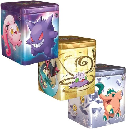POKEMON TCG: 2024 Q1 STACKING TIN (RANDOM TIN) in Saudi Arabia