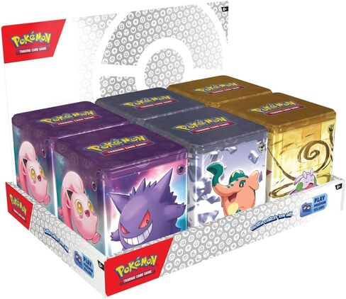 POKEMON TCG: 2024 Q1 STACKING TIN (RANDOM TIN) in Saudi Arabia