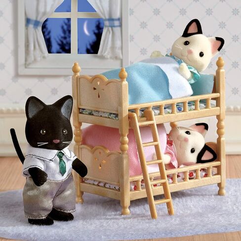 Calico Critters, Silk Cat Family, Dolls, Dollhouse Figures, Collectible Toys in Saudi Arabia