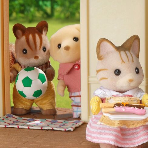 Calico Critters, Silk Cat Family, Dolls, Dollhouse Figures, Collectible Toys in Saudi Arabia