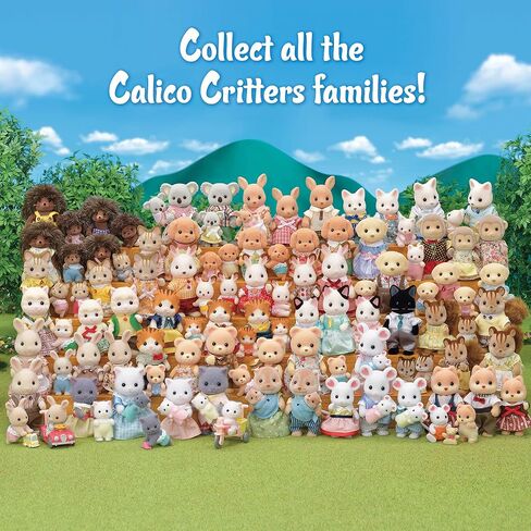 Calico Critters, Silk Cat Family, Dolls, Dollhouse Figures, Collectible Toys in Saudi Arabia