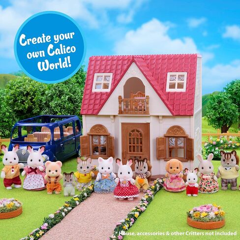 Calico Critters, Silk Cat Family, Dolls, Dollhouse Figures, Collectible Toys in Saudi Arabia