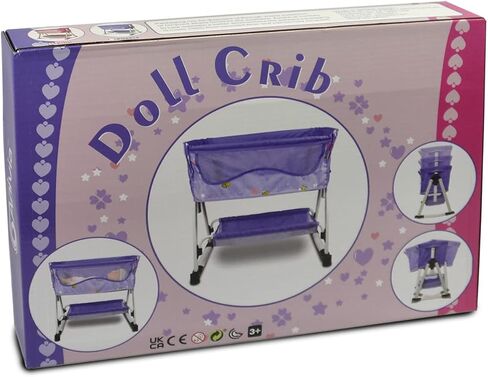 Anivia Baby Doll Stroller Stroller Toy Collection Doll Stroller Baby Doll Accessories for Toddlers 1-3Heart Design Gifts for Toddlers and Girls Toy Stroller in Saudi Arabia
