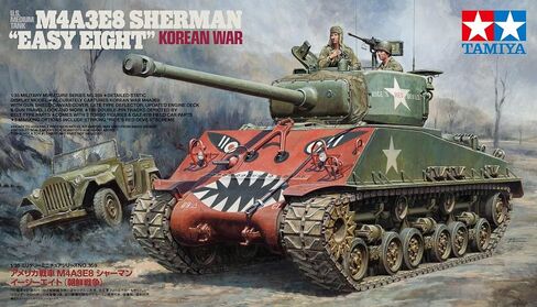 تاميا 35359 1/35 دبابة متوسطة أمريكية M4A3E8 مجموعة نماذج بلاستيكية شيرمان in Saudi Arabia
