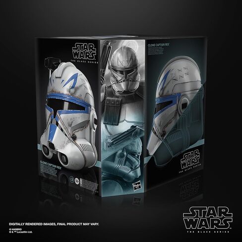 STAR WARS The Black Series Clone Captain Rex Premium Electronic Helmet, Ahsoka Adult Roleplay Item, Ages 14 and Up in Saudi Arabia