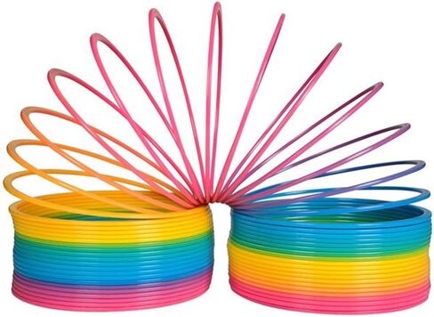 ArtCreativity Gigantic Coil Spring - Opens to 16 Feet - Jumbo Plastic Rainbow Coil Spring - Great Gift idea for Boys and Girls Ages 3+ in Saudi Arabia