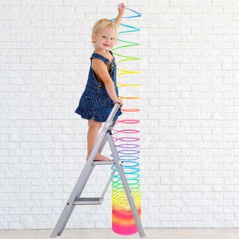 ArtCreativity Gigantic Coil Spring - Opens to 16 Feet - Jumbo Plastic Rainbow Coil Spring - Great Gift idea for Boys and Girls Ages 3+ in Saudi Arabia