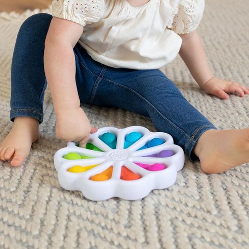 Fat Brain Toys Dimpl Digits Toddler Toys, Popping Number Learning Sensory Preschool Toy for 2 Years+, Bilingual Spanish and English Fidget Toys in Saudi Arabia