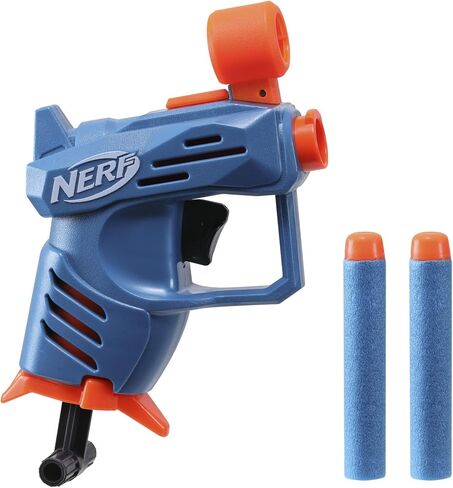مسدس Nerf Elite 2.0 Ace SD-1، 2 سهم رسمي من Elite، وحدة تخزين واحدة للسهام، بحجم مخفي، مقبض تمهيدي قابل للسحب، سهل الاستخدام in Kuwait