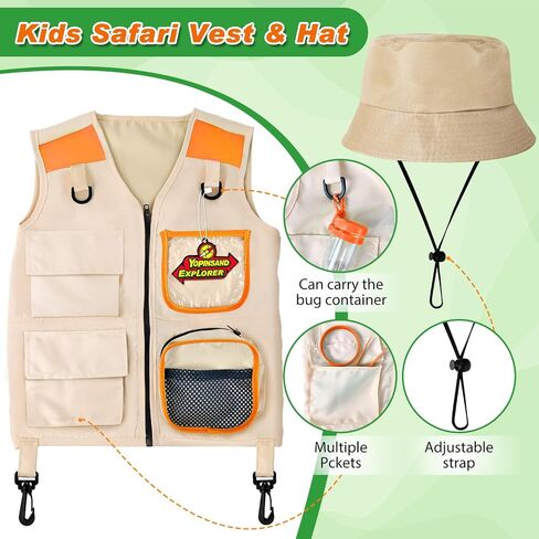YOPINSAND Kids Explorer Kit & Bug Catcher Kit, Kids Outdoor Exploration Set in Kuwait