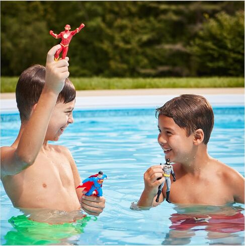 Swimways DC Dive Characters 3-Pack, Swimming Pool Accessories & Kids Pool Toys, DC Party Supplies & Water Toys for Kids Aged 5 & Up in Saudi Arabia