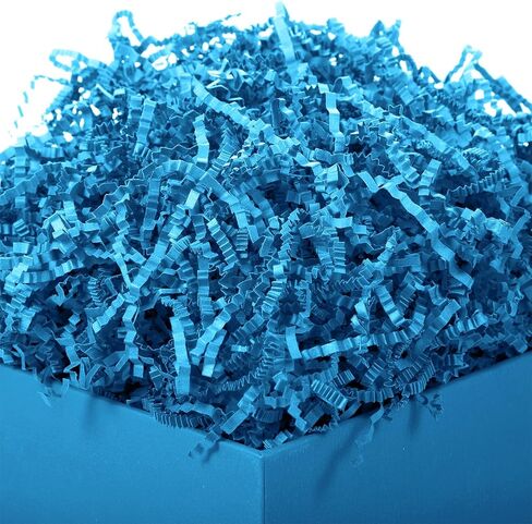 Outus 0.5LB Crinkle Cut Paper Shred Filler Shredded Paper for Gift Box Crinkle Paper Metallic Shredded Crinkle Cut Paper Easter Grass Tissue Paper for Wedding Birthday Wrapping Box (Black, Gold) in Saudi Arabia