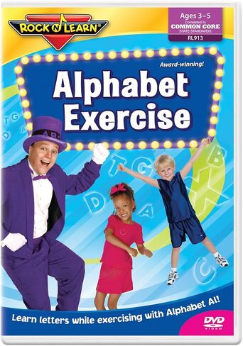 Preschool Active Learning 2 DVD Set - Alphabet Exercise and Dance with The Animals in Saudi Arabia