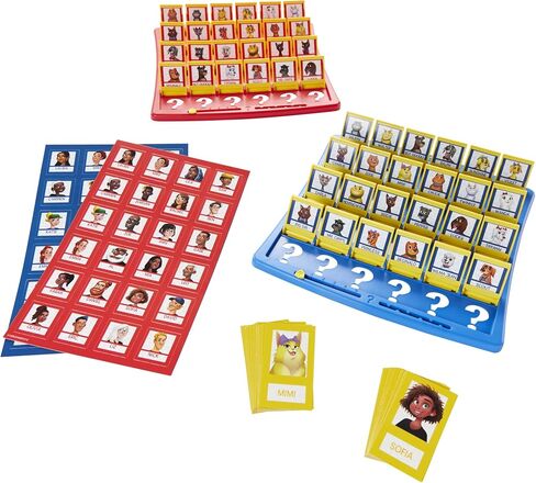 Hasbro Gaming Guess Who? Board Game, with People and Pets Cards, The Original Guessing Game for Kids, Ages 6 and Up (Amazon Exclusive) in Saudi Arabia