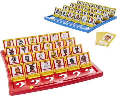 Hasbro Gaming Guess Who? Board Game, with People and Pets Cards, The Original Guessing Game for Kids, Ages 6 and Up (Amazon Exclusive) in Saudi Arabia