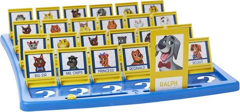 Hasbro Gaming Guess Who? Board Game, with People and Pets Cards, The Original Guessing Game for Kids, Ages 6 and Up (Amazon Exclusive) in Saudi Arabia