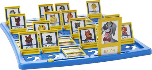 Hasbro Gaming Guess Who? Board Game, with People and Pets Cards, The Original Guessing Game for Kids, Ages 6 and Up (Amazon Exclusive) in Saudi Arabia