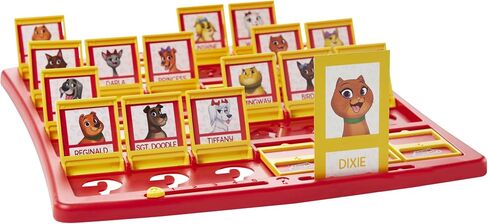 Hasbro Gaming Guess Who? Board Game, with People and Pets Cards, The Original Guessing Game for Kids, Ages 6 and Up (Amazon Exclusive) in Saudi Arabia
