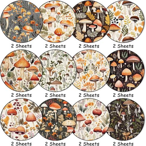 24 Sheets William Morris Pattern Paper Floral Scrapbook Specialty Paper Vintage Double Sided Craft Paper For DIY Card Making Photo Album Decor, 11.8 x 11.8 Inch in Saudi Arabia