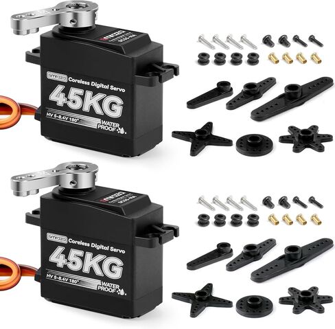 Smraza 45KG Servo Motor High Torque Digital Waterproof 1/10 Steering 180° in Kuwait