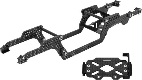 INJORA LCG Carbon Fiber Chassis Frame Kit with Battery Tray for TRX4M in Saudi Arabia