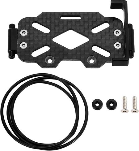 INJORA LCG Carbon Fiber Chassis Frame Kit with Battery Tray for TRX4M in Saudi Arabia