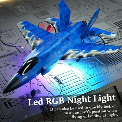 Remote Control Airplane for Kids with 3 Batteries,2 Channels 2.4 GHZ Foam RC Plane for Hobby Beginners RC Plane -red in Saudi Arabia