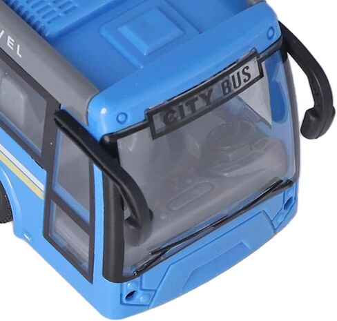 Bewinner RC Truck Remote Control Bus, High Simulation All Directions Driving Rechargeable RC School Bus, for Children (Blue) in Kuwait