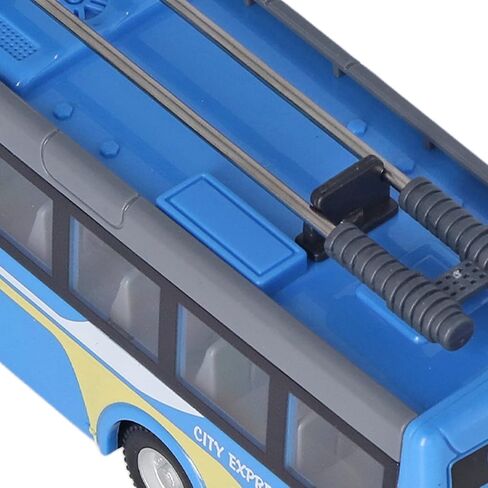 Bewinner RC Truck Remote Control Bus, High Simulation All Directions Driving Rechargeable RC School Bus, for Children (Blue) in Kuwait