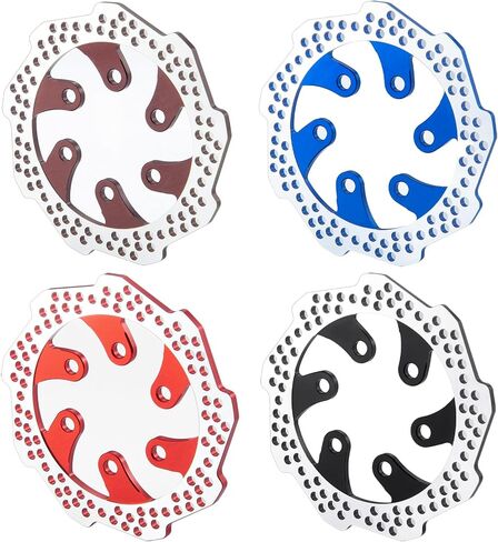 Aluminum 7075 Rear Brake Disk LOS262010 For LOSI 1/4 Promoto-MX Motorcycle (Blue) in Saudi Arabia