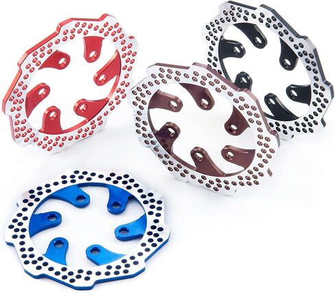 Aluminum 7075 Rear Brake Disk LOS262010 For LOSI 1/4 Promoto-MX Motorcycle (Blue) in Saudi Arabia