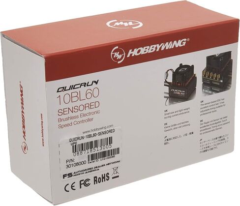 Hobbywing Quicrun 10BL60 Sensored ESC in Saudi Arabia