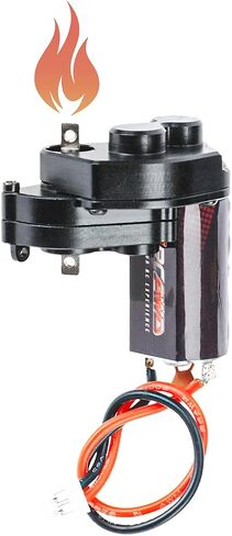 RCAWD Alloy SCX24 Metal Gearbox Combo Transmission & 050 55T Motor for Axial 1/24 SCX24 Series in Saudi Arabia