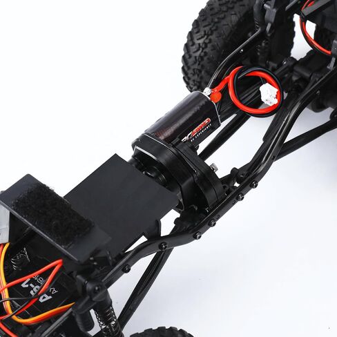 RCAWD Alloy SCX24 Metal Gearbox Combo Transmission & 050 55T Motor for Axial 1/24 SCX24 Series in Saudi Arabia