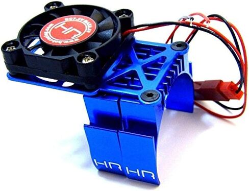 Hot Racing MH550TE06 Blue Multi Mount Fan Heat Sink 36mm Motors, Blue in Saudi Arabia