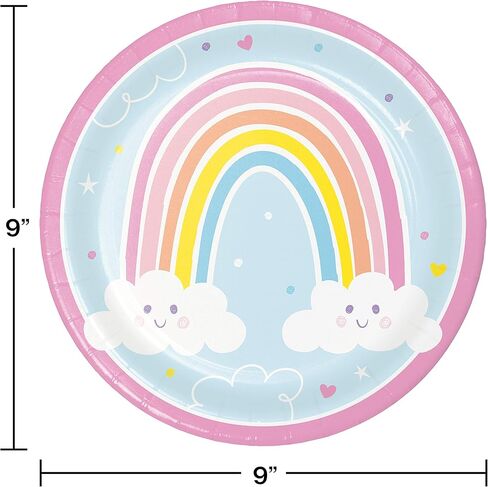 Happy Rainbow Beverage Napkins, 16 ct in Saudi Arabia