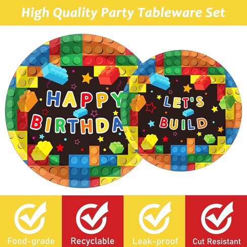 gisgfim 96 Pcs Christmas Party Supplies Paper Plates Napkins Christmas Checkered Buffalo Plaid Snowflake Party Tableware Disposable Dinnerware Decorations Favors for Holiday Xmas Party Serves 24 in Saudi Arabia
