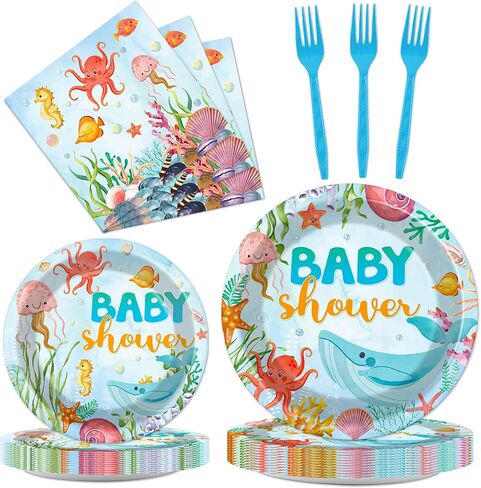 gisgfim 96 Pcs Christmas Party Supplies Paper Plates Napkins Christmas Checkered Buffalo Plaid Snowflake Party Tableware Disposable Dinnerware Decorations Favors for Holiday Xmas Party Serves 24 in Saudi Arabia