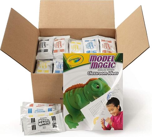 Crayola Model Magic - White (1oz), 75 Count, Bulk Clay, Air Dry Modeling Clay For Kids, Art Supplies, Kids Easter Basket Stuffers in Saudi Arabia
