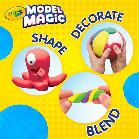 Crayola Model Magic - White (1oz), 75 Count, Bulk Clay, Air Dry Modeling Clay For Kids, Art Supplies, Kids Easter Basket Stuffers in Saudi Arabia