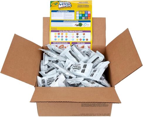 Crayola Model Magic - White (1oz), 75 Count, Bulk Clay, Air Dry Modeling Clay For Kids, Art Supplies, Kids Easter Basket Stuffers in Saudi Arabia