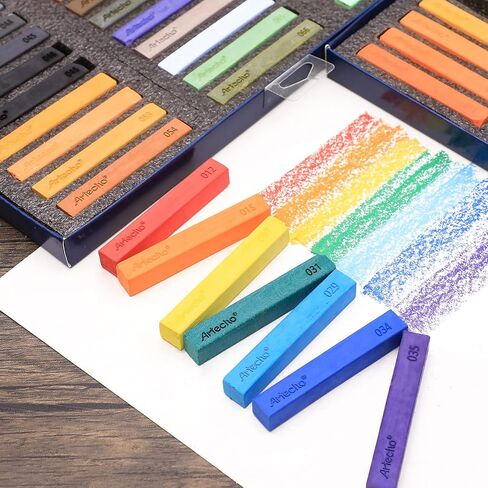 Artecho Soft Pastels, 50pcs, 48 Colors in Saudi Arabia