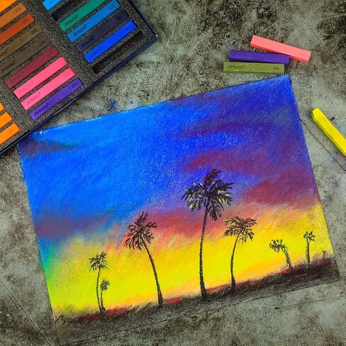 Artecho Soft Pastels, 50pcs, 48 Colors in Saudi Arabia